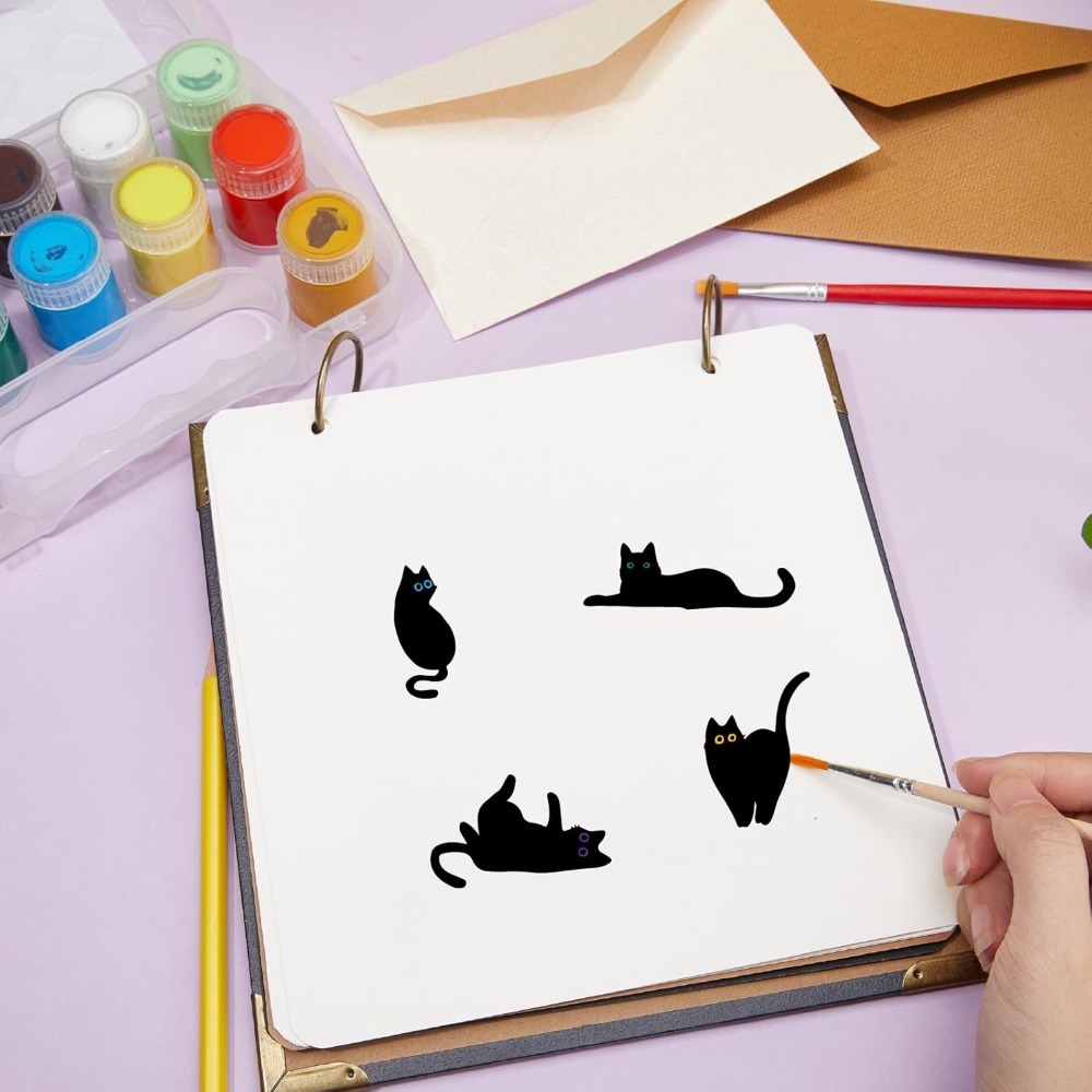Black Cat Clear Rubber Stamps  - Vintage Collectible Magazines recension och pris